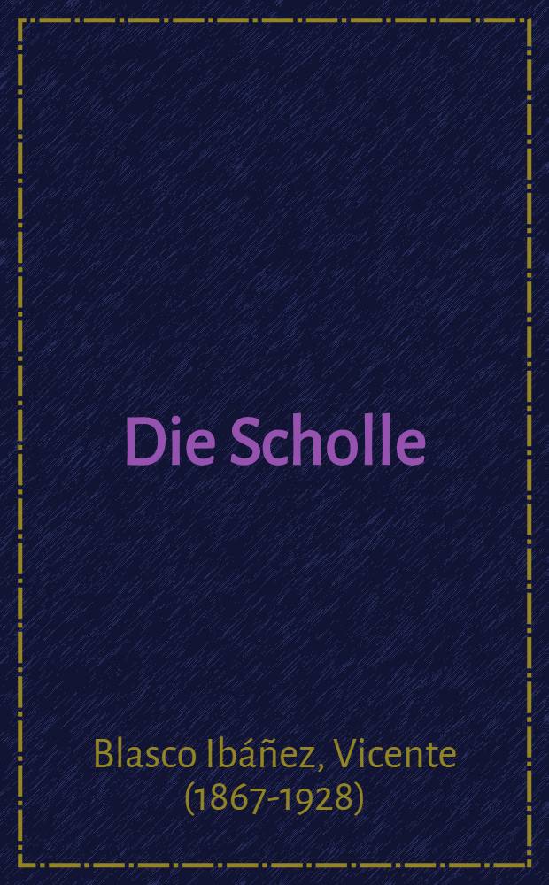 Die Scholle