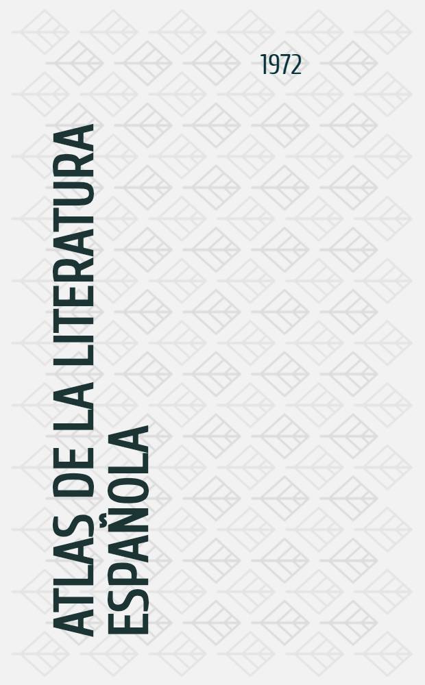 Atlas de la literatura española