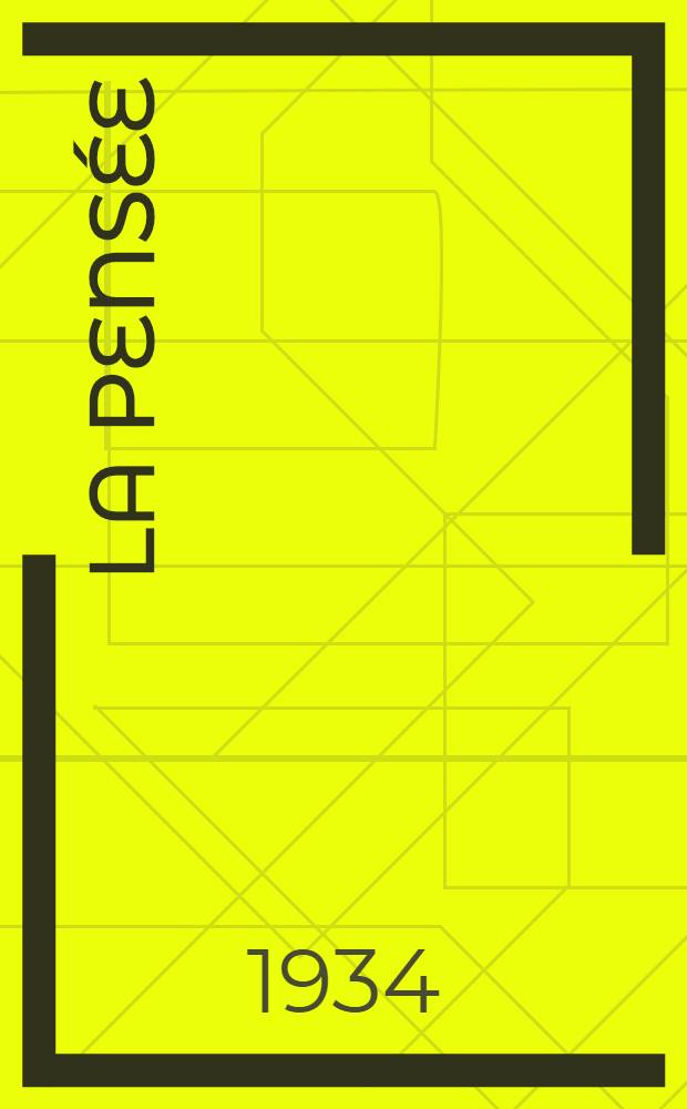 La pensée