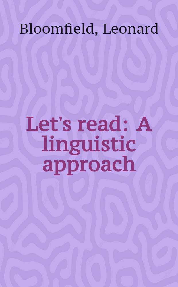 Let's read : A linguistic approach