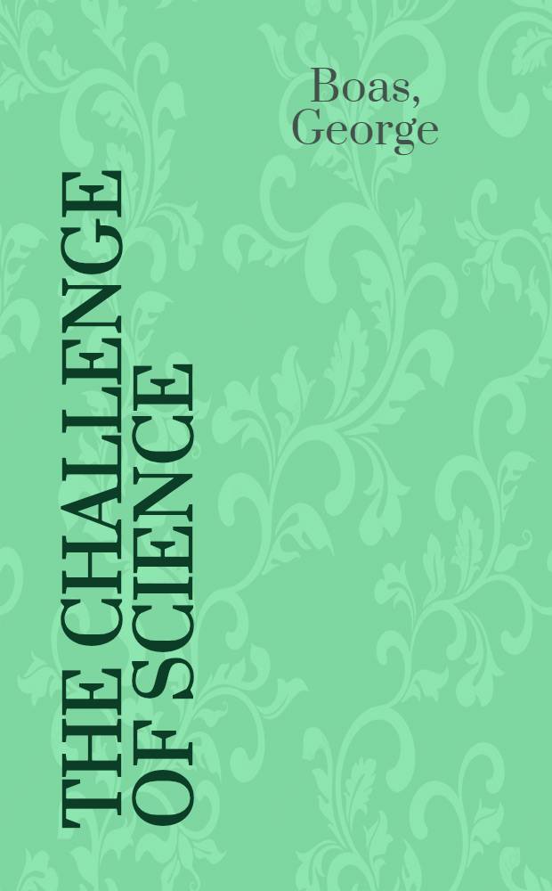 The challenge of science