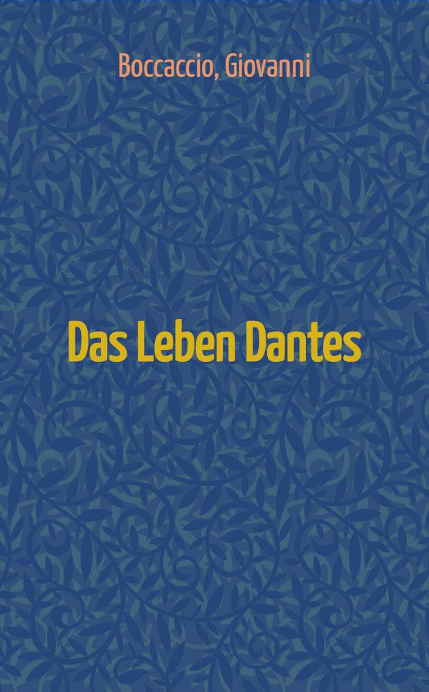 Das Leben Dantes