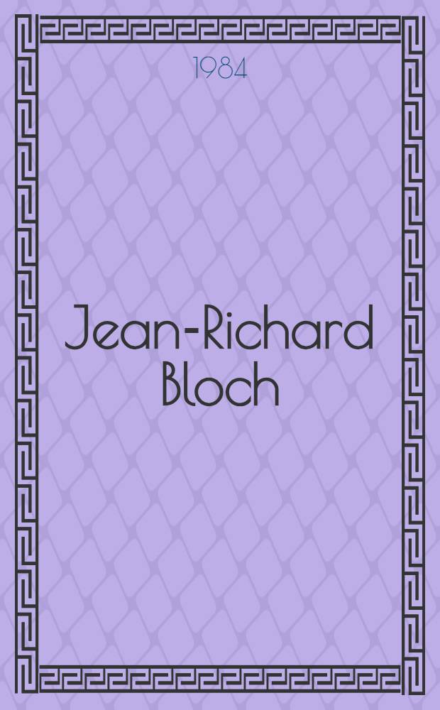 Jean-Richard Bloch