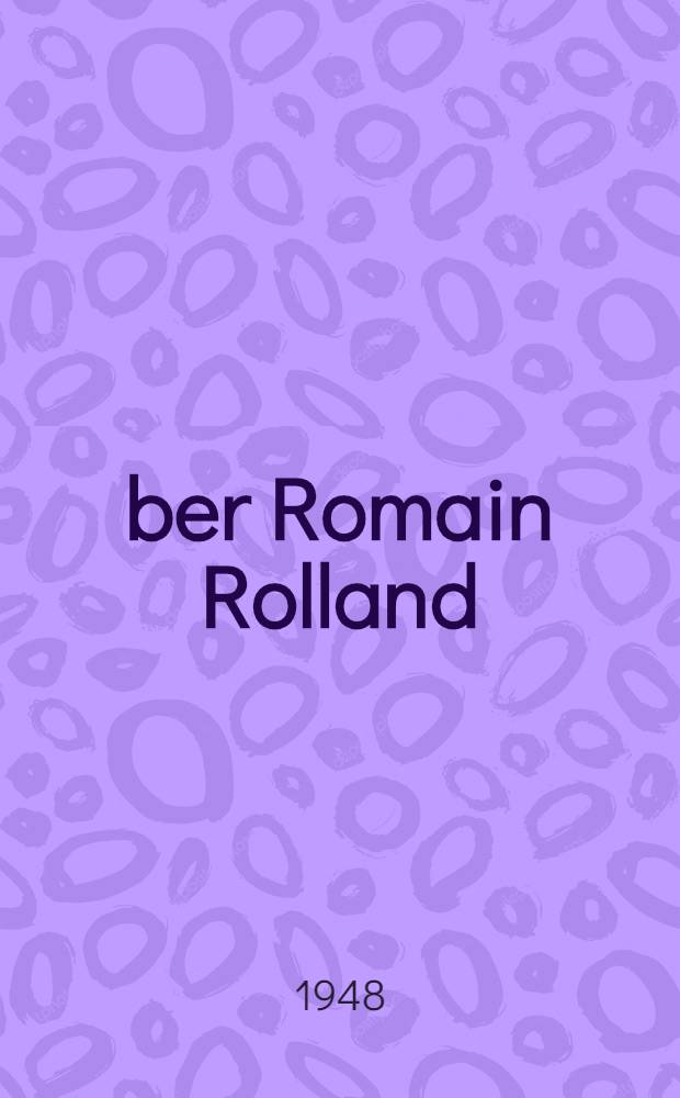 Über Romain Rolland