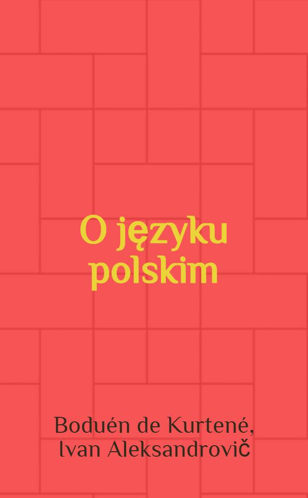 O języku polskim