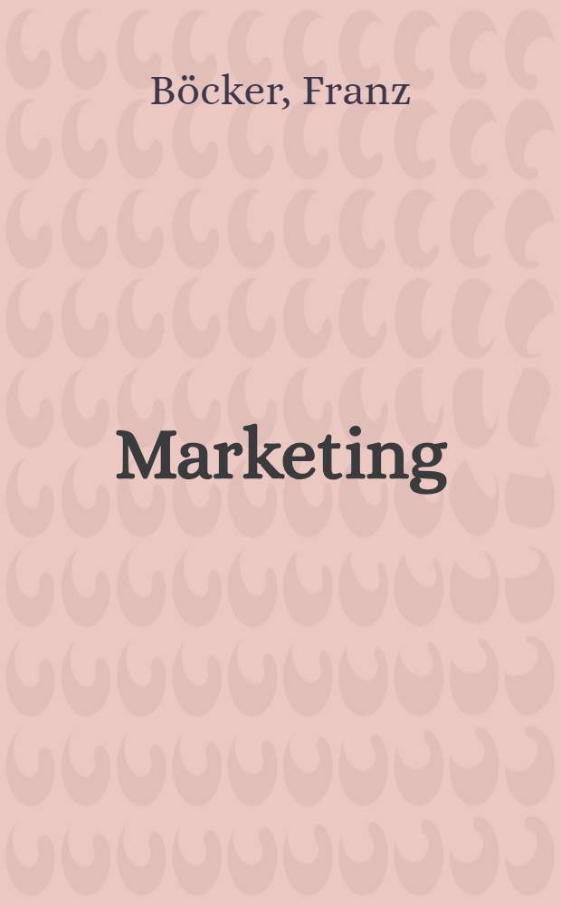 Marketing