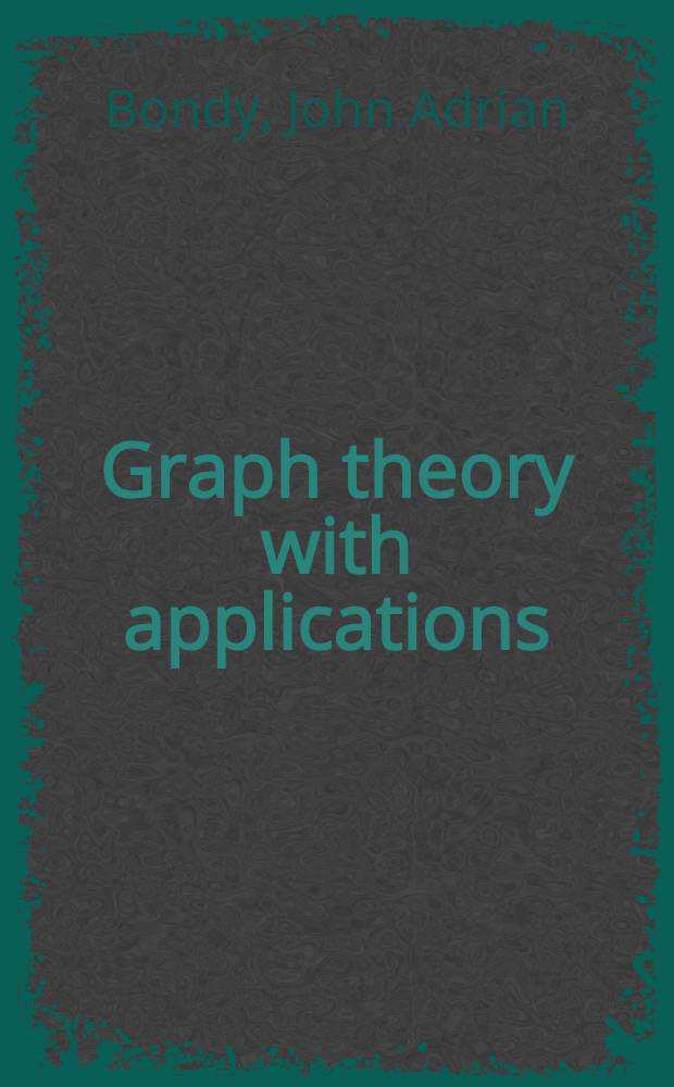 Graph theory with applications