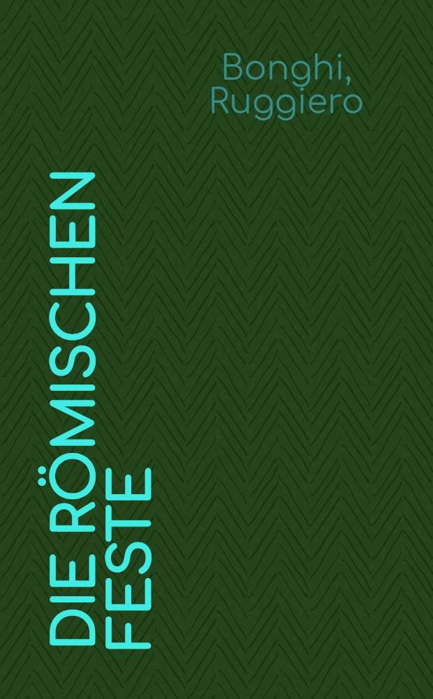 Die römischen Feste