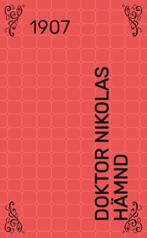 Doktor Nikolas Hämnd