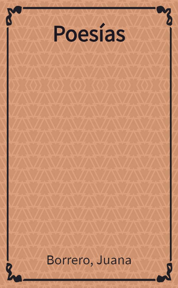 Poesías