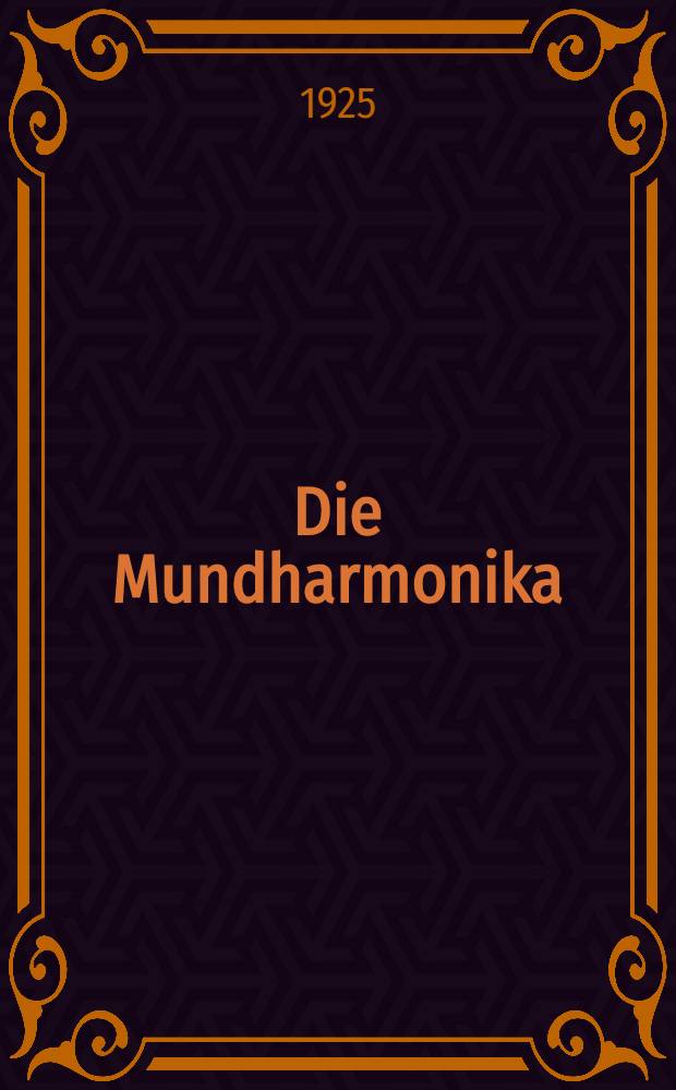 Die Mundharmonika
