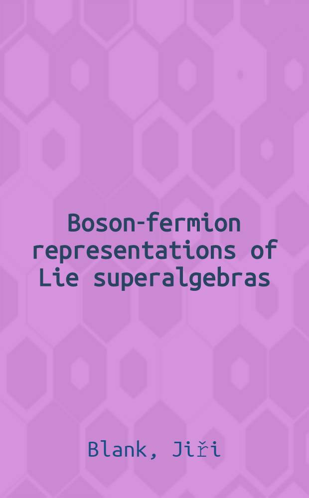 Boson-fermion representations of Lie superalgebras: an example of osp (1, 2)