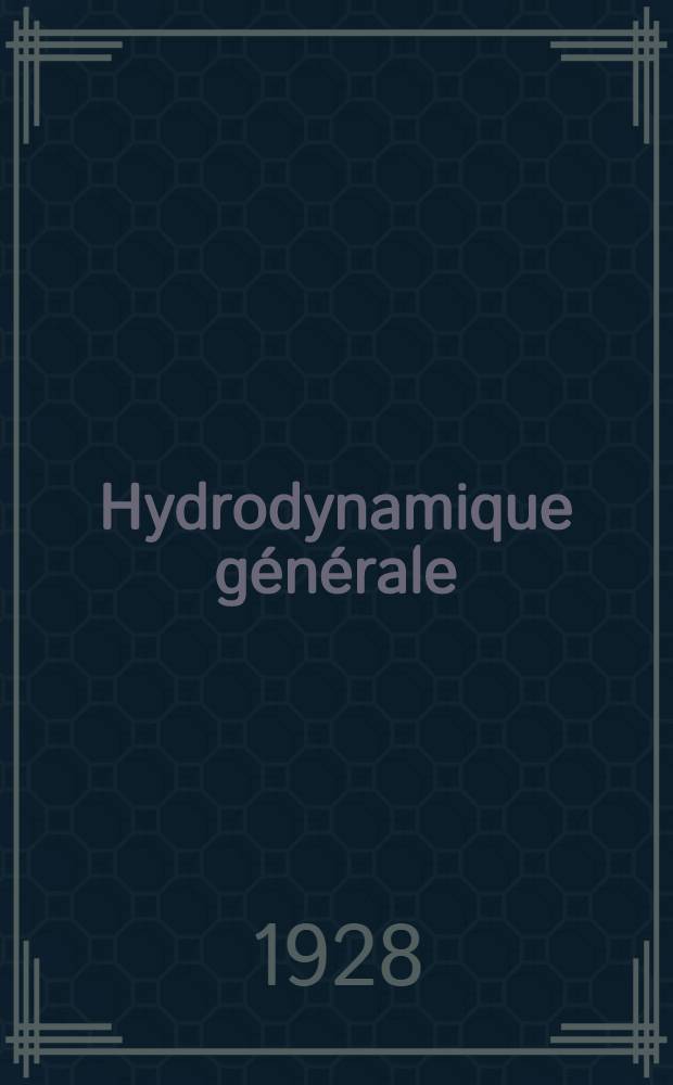 ... Hydrodynamique générale; fluides parfaits et visqueux : Ailes d'avion