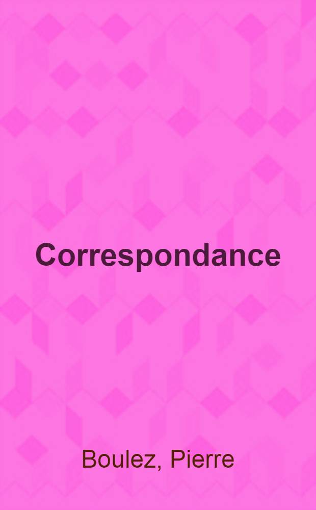 Correspondance