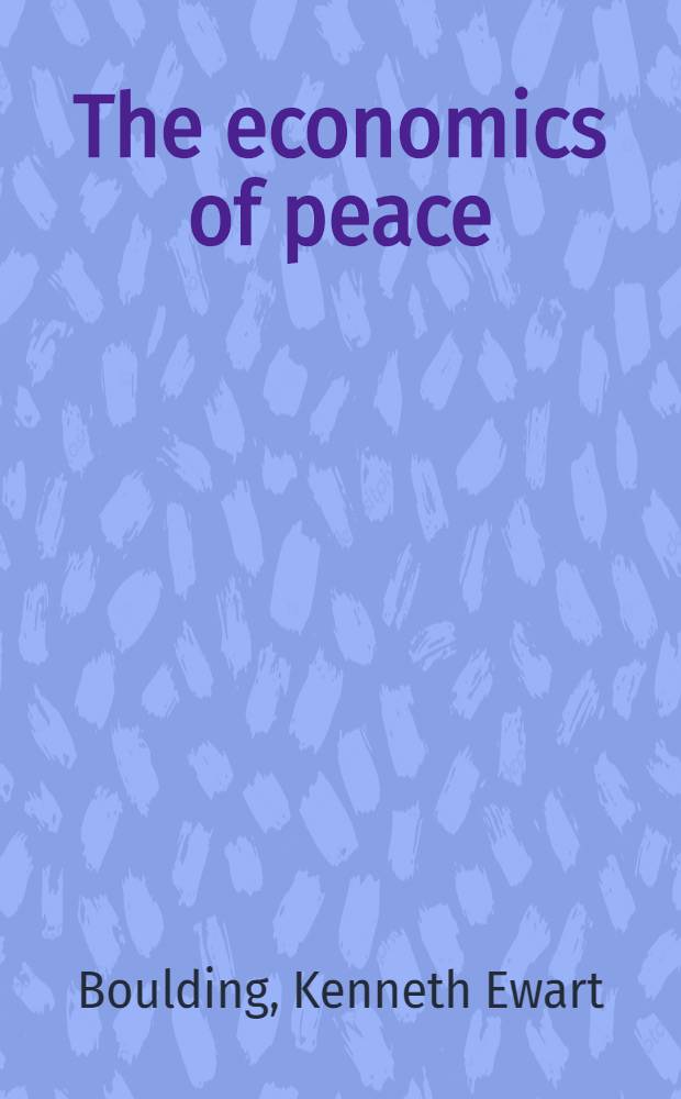 The economics of peace