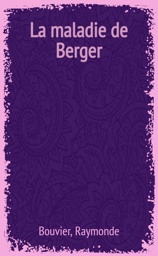 La maladie de Berger (néphropathie à dépôts mésangiaux d'IgA) : À propos de 25 cas chez l'enfant : Thèse