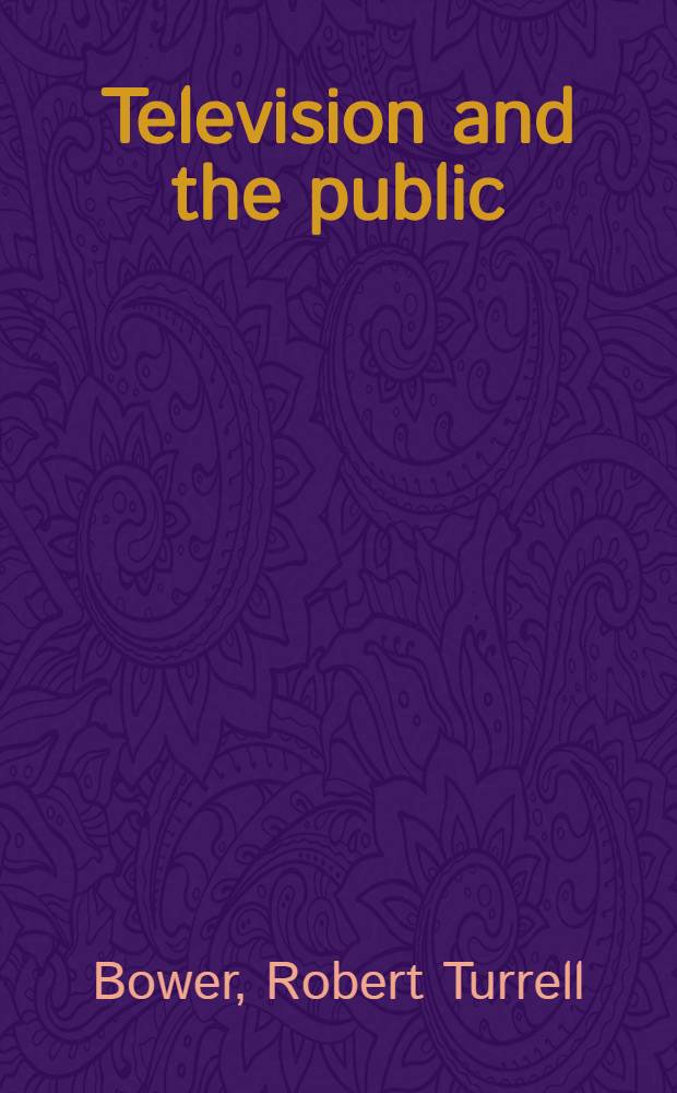Television and the public
