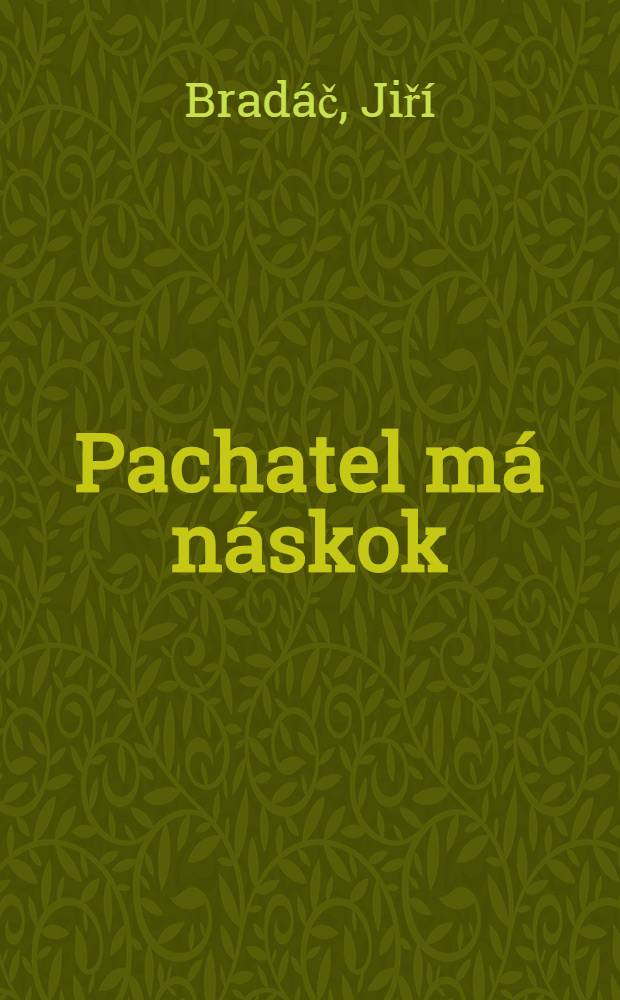 Pachatel má náskok