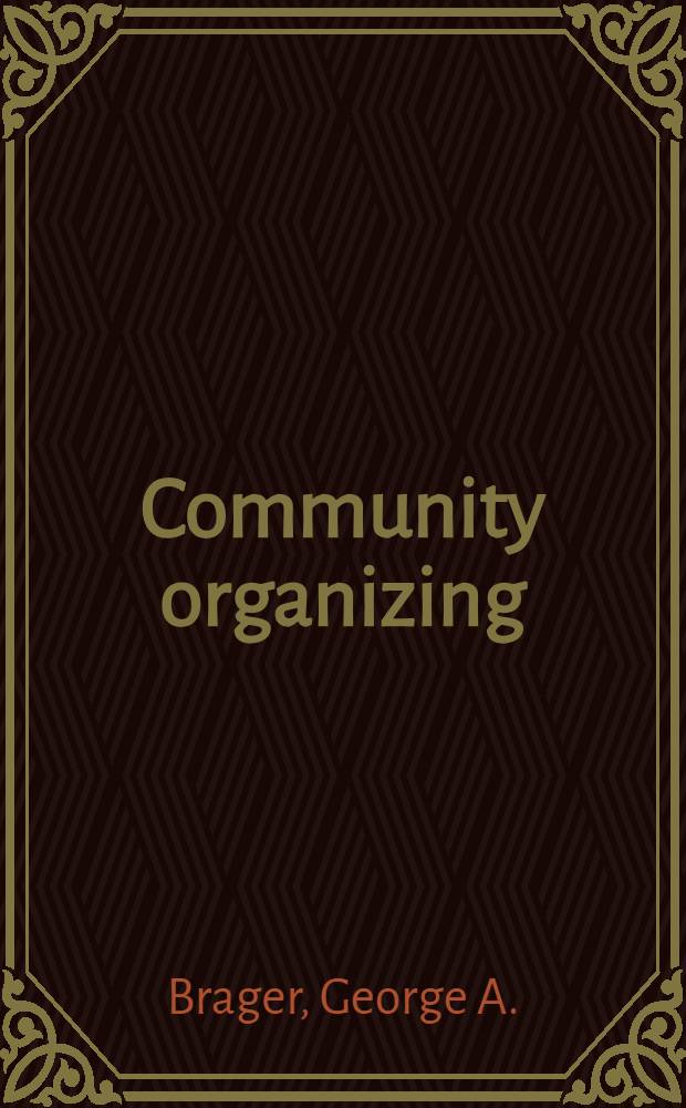 Community organizing