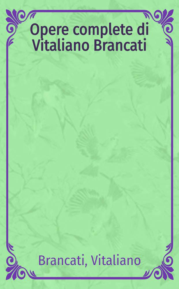 Opere complete di Vitaliano Brancati