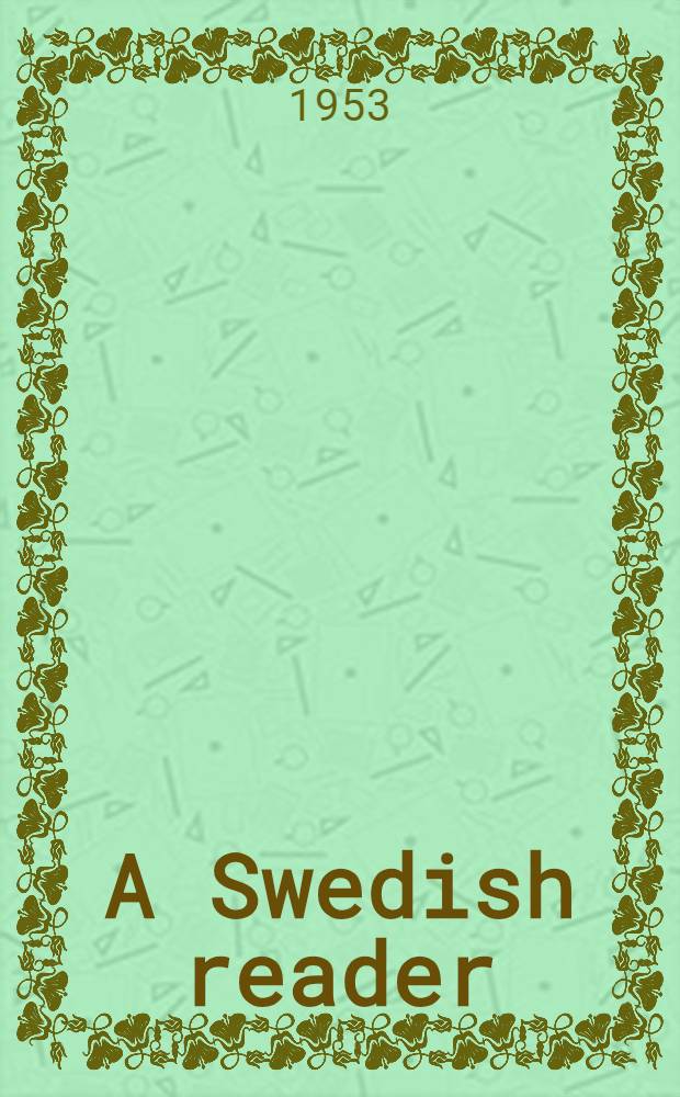 A Swedish reader