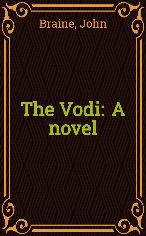 The Vodi : A novel