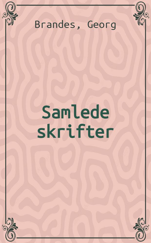Samlede skrifter