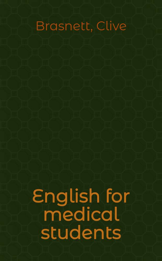 English for medical students