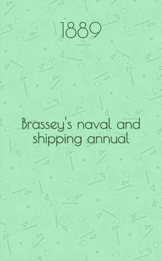 Brassey's naval and shipping annual