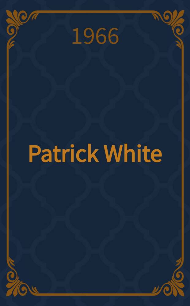 Patrick White
