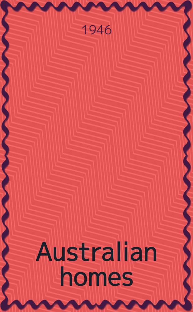 101 Australian homes