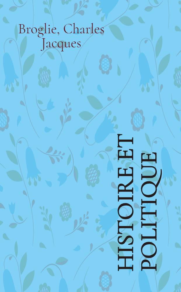 Histoire et politique
