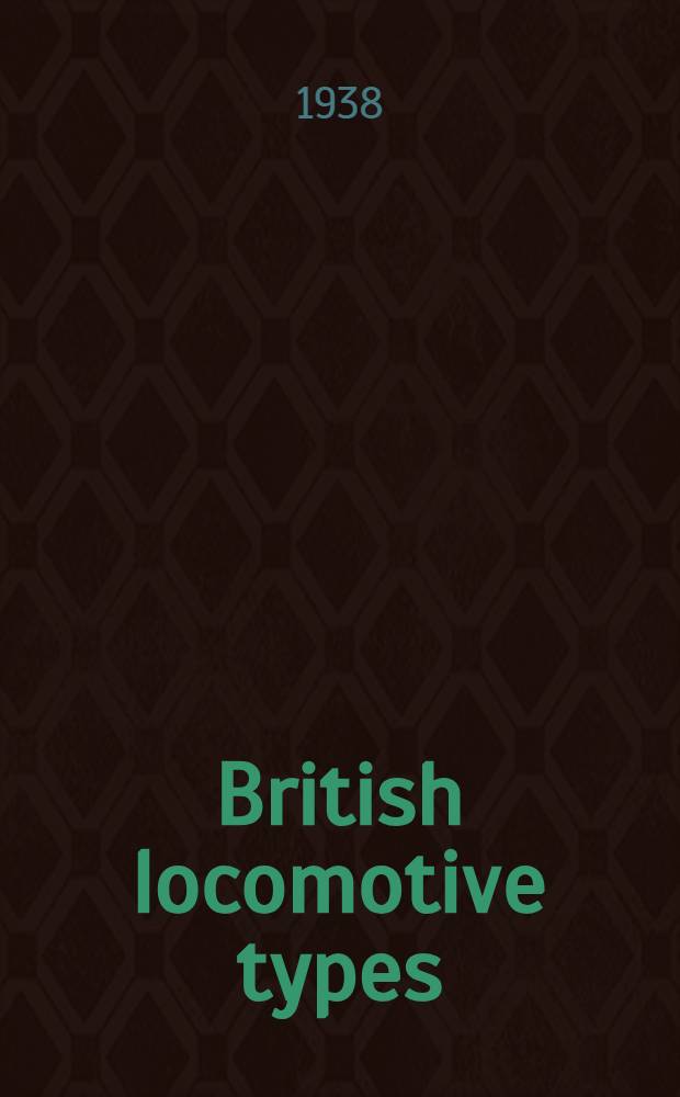 British locomotive types