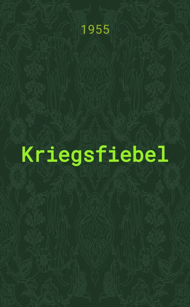 Kriegsfiebel