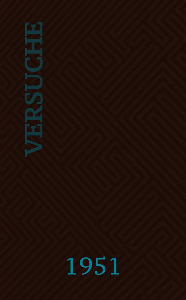 Versuche