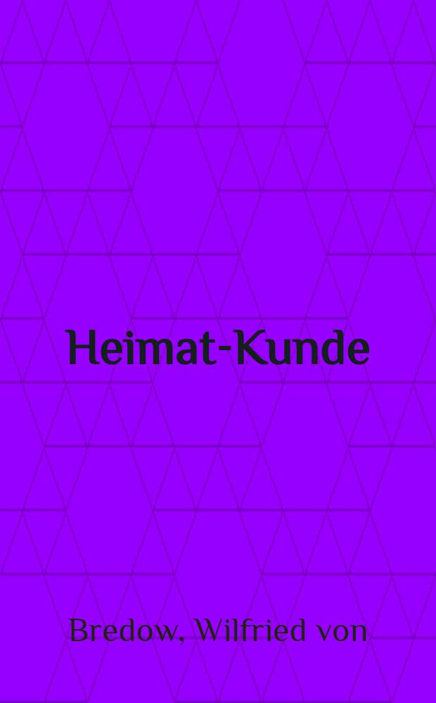 Heimat-Kunde
