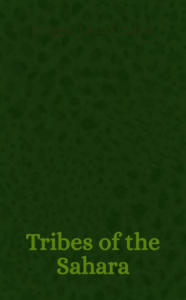 Tribes of the Sahara