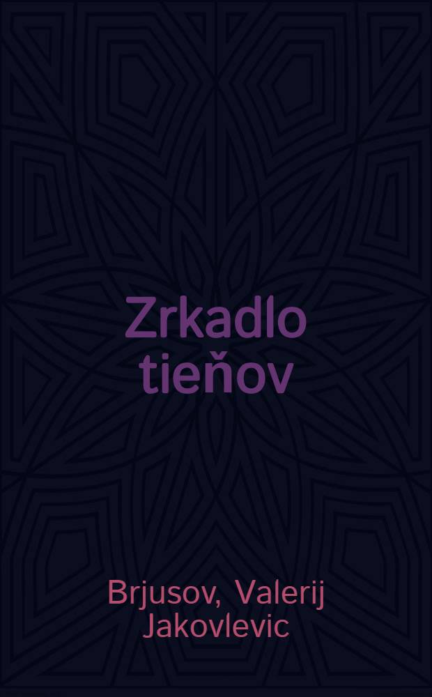 Zrkadlo tieňov