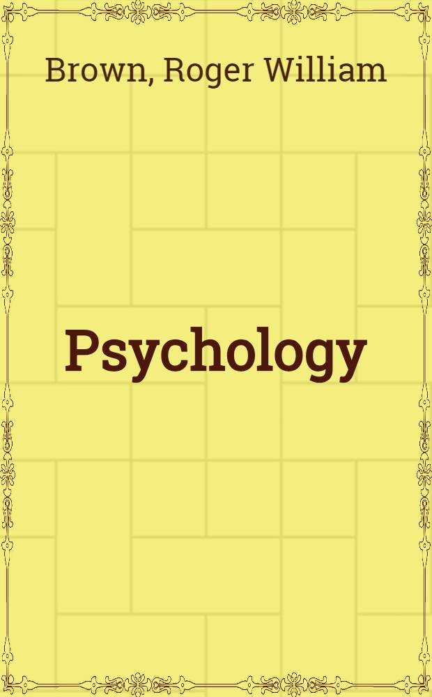 Psychology