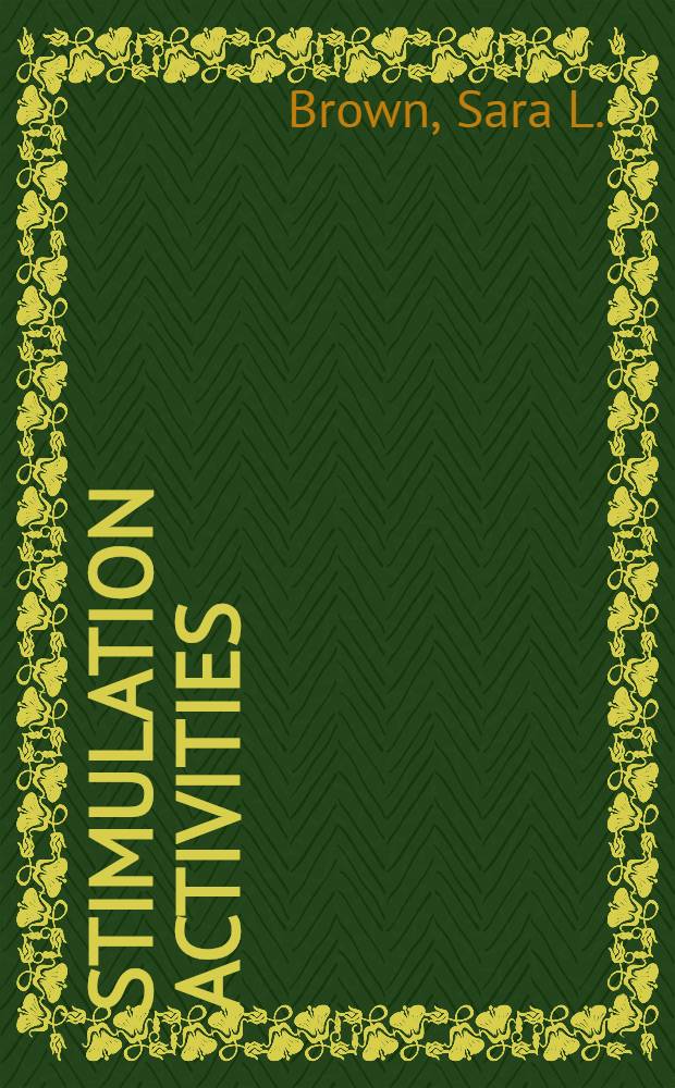 Stimulation activities