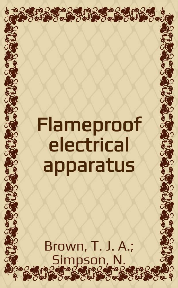 Flameproof electrical apparatus: flanged joints, one half-inch in radial breadth, in mixtures of 1:3-butadiene and air
