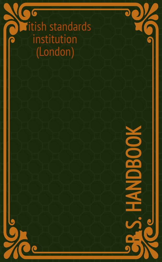 B. S. Handbook