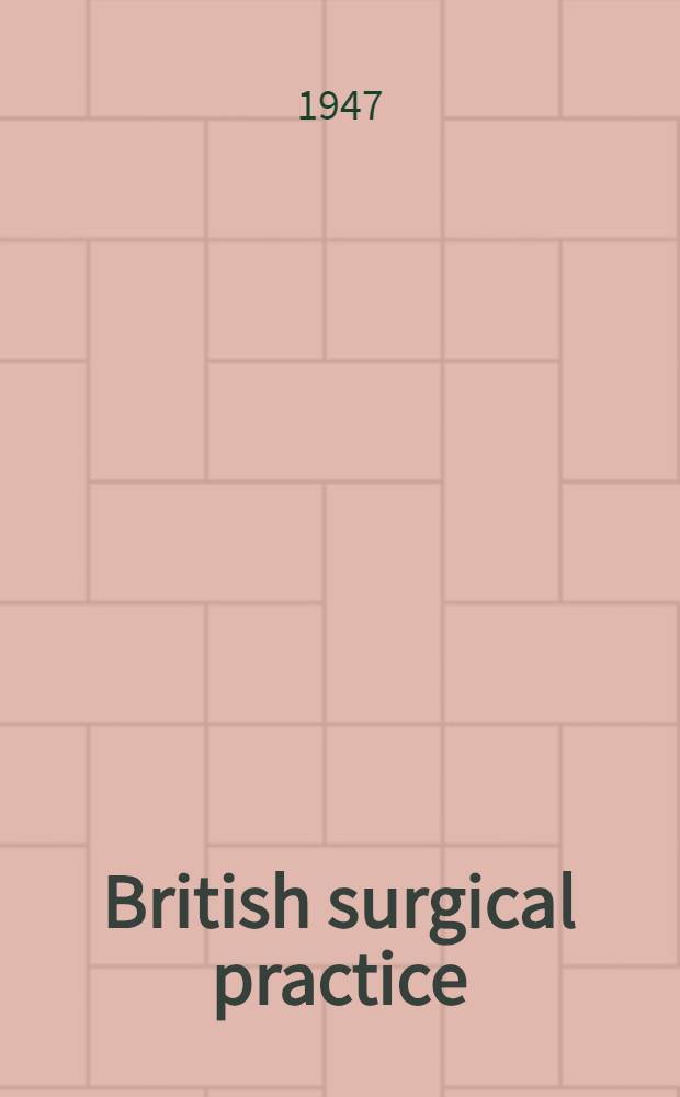 British surgical practice