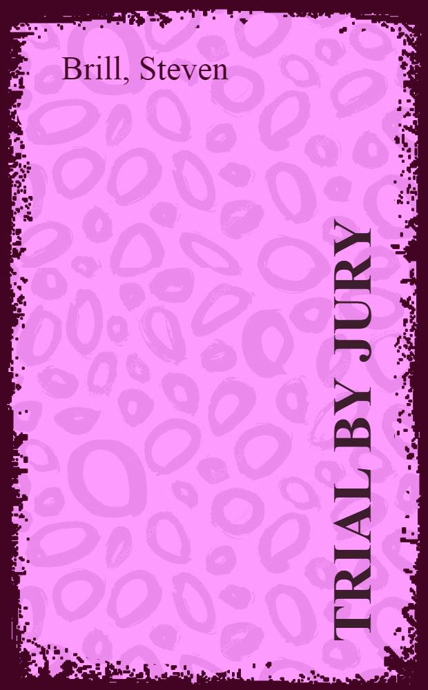 Trial by jury