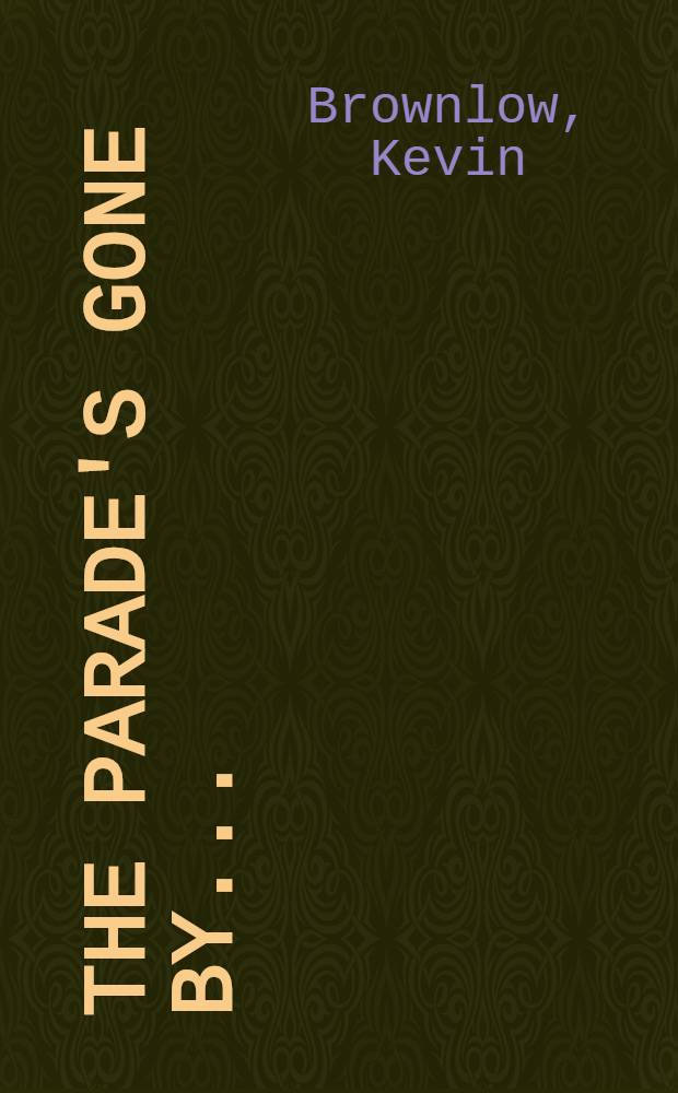 The parade's gone by ...