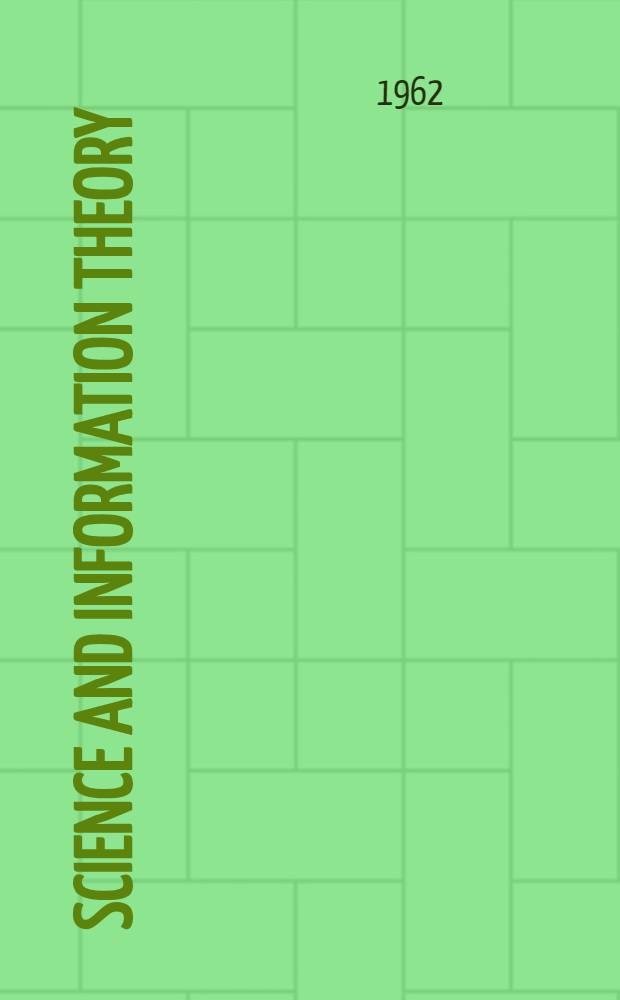 Science and information theory