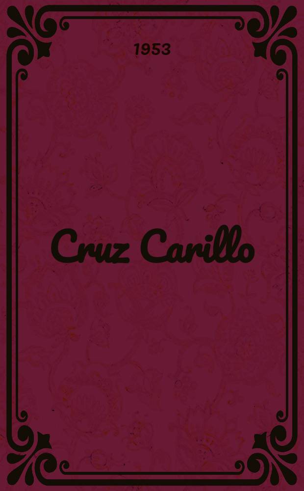 Cruz Carillo