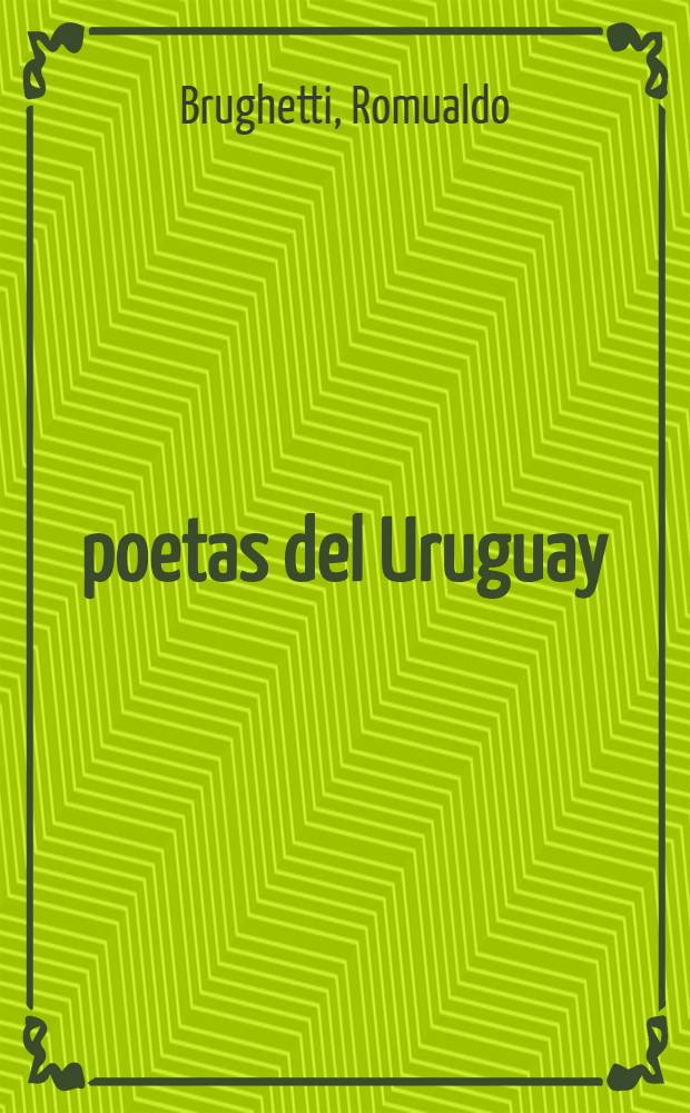 18 poetas del Uruguay