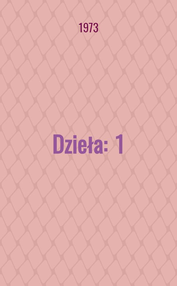 Dzieła : 1