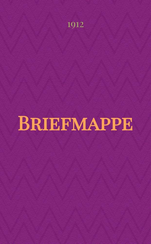 Briefmappe